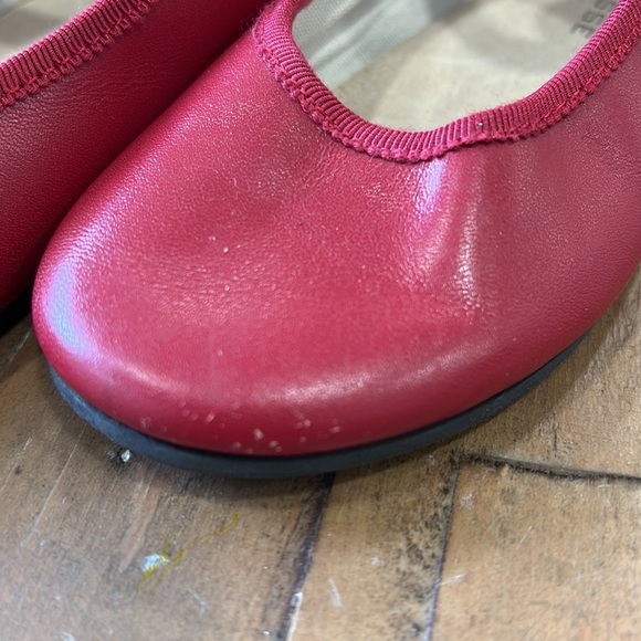 Fleurisse red leather Mary Jane shoes - Picture 4 of 10